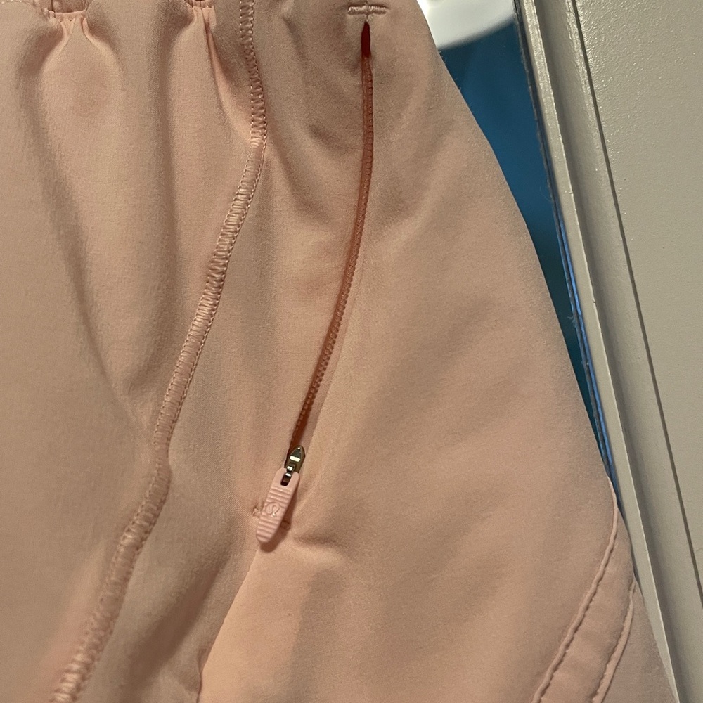 Lululemon Pink Shorts Size 6. - Picture 2 of 5